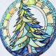 Stained Glass Christmas Tree Stained Glass Christmas Tree