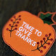 Thanksgiving Pumpkin ITH Coaster Thanksgiving Pumpkin ITH Coaster