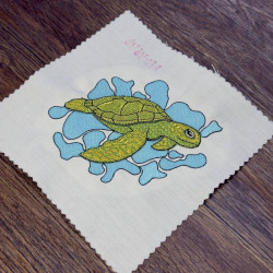 Turtle Mylar Applique