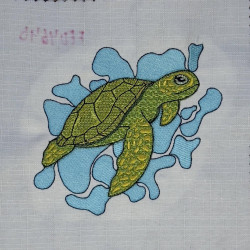 Turtle Mylar Applique