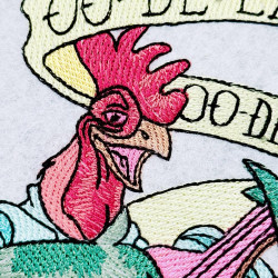 What a Day Funny Rooster Saying - Free in Aug Value Pack