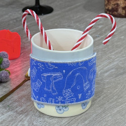 Winter Clothes Mug Wrap
