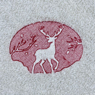 Winter Deer Embossed