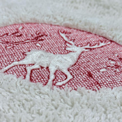 Winter Deer Embossed