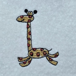 Adorable Cartoonic Giraffe