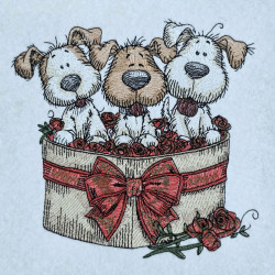 Adorable Puppy Gift Box