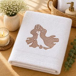 Allosaurus Dinosaur Silhouette Embossed