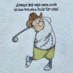 Always Golf With Extra Socks Golf Quote