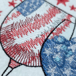 American Celebration Wine Glasses