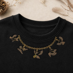 Ancient Egyptian Bird Charm Necklace