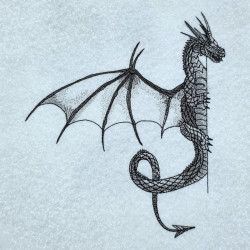 Ancient Peeking Sky Dragon