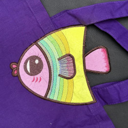 Angel Fish Applique FSA