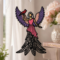 Angel With Cardinal FSL