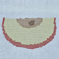 Apple Slice Pixel Art