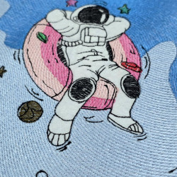 Astronaut Chilling In The Sky