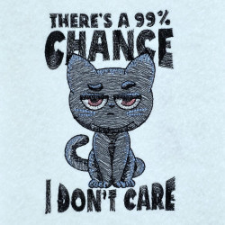 Attitude Cat Quote