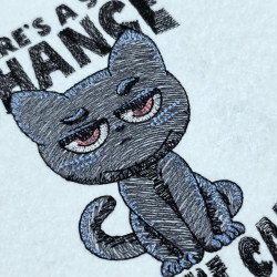 Attitude Cat Quote