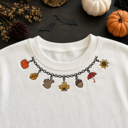 Autumn Fall Charm Necklace