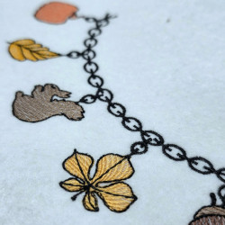 Autumn Fall Charm Necklace