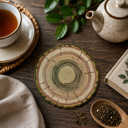Autumn Tree Ring ITH Coaster