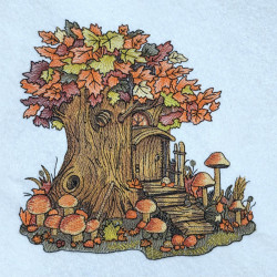 Autumn Woodland Cottage