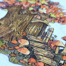 Autumn Woodland Cottage