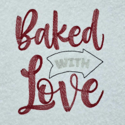 Baked With Love Quote