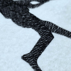 Baseball Front Swing Silhouette