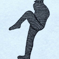 Baseball Pitcher Silhouette