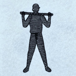 Baseball Player Silhouette