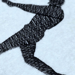 Baseball Side Swing Silhouette