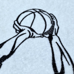 Basketball Hands Silhouette