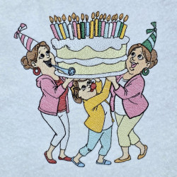 Birthday cake Celebration Scene