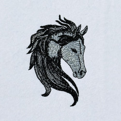 Black Horse Head