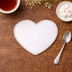 Blank Heart Coaster