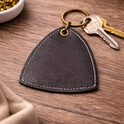 Blank Rounded Triangle Key Fob