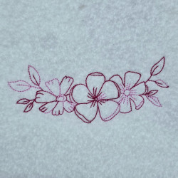 Bloom Floral Line Art