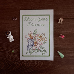 Bloom Your Dreams Floral Cardstock