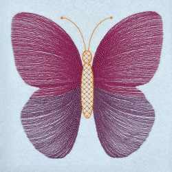 Blue Mint Blending Butterfly