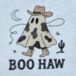 Boo Haw Halloween  Ghost