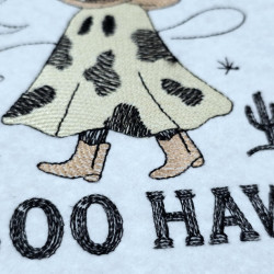 Boo Haw Halloween  Ghost