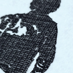 Bruce Springsteen With Guitar silhouette