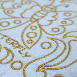 Butterfly Satin Quilting Pattern