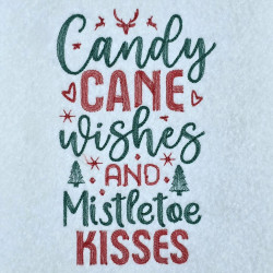 Candy Cane Wishes Quote