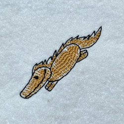 Cartoonic Baby Crocodile