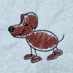 Cartoonic Red Dog