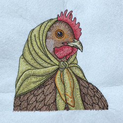Chicken In Headscarf