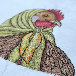 Chicken In Headscarf