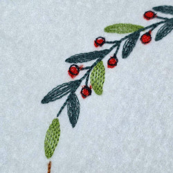 Christmas Berry Garland Wreath