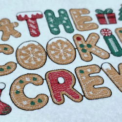 Christmas Cookie Crew Quote